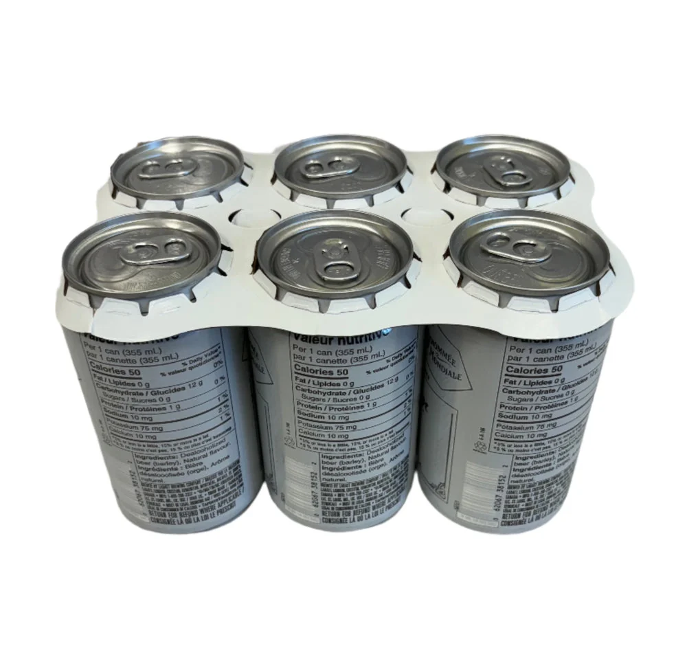 6 Pack Cardboard Can Rings – 500, 1000 or 2000/Box