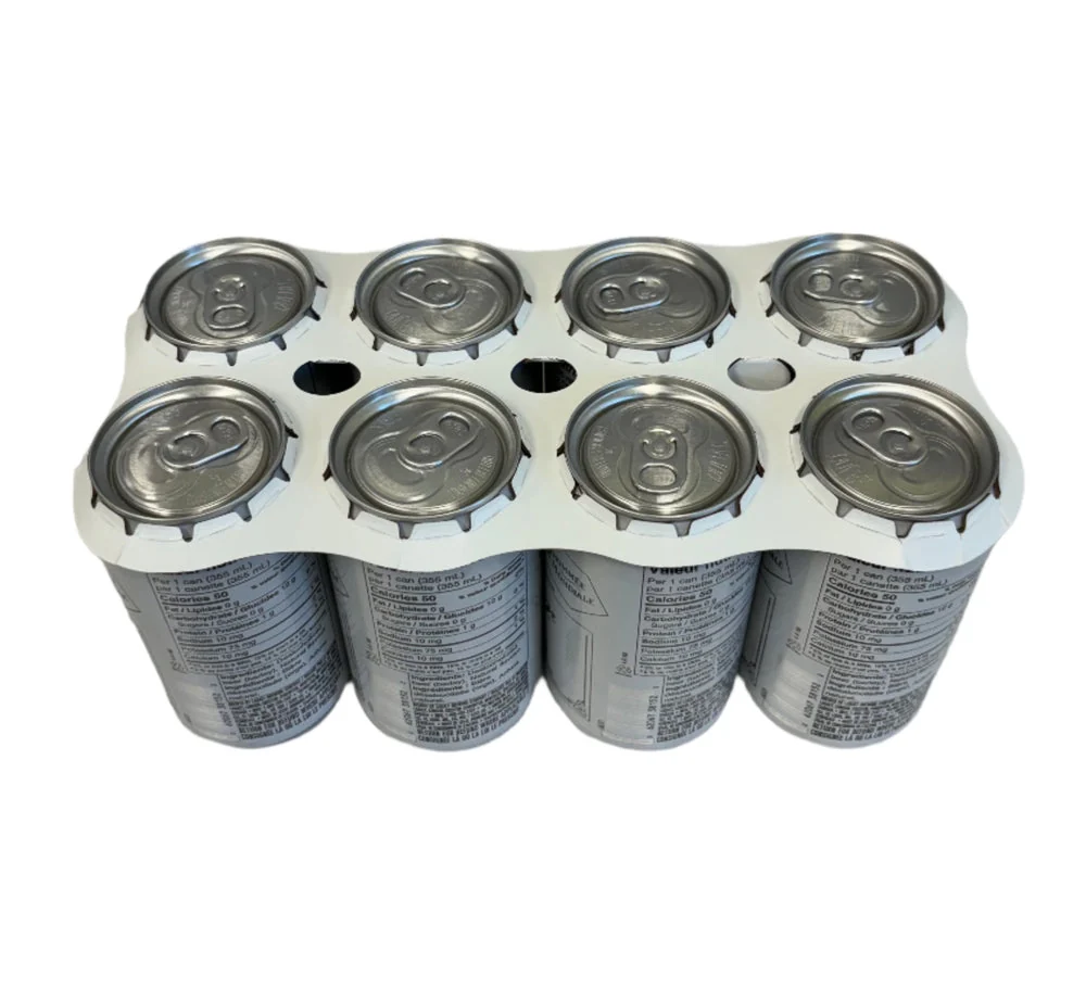 8 Pack Cardboard Can Rings – 500, 1000 or 1500/Box